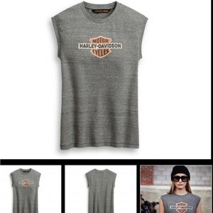 Harley-Davidson sleeveless shirt. Women’s size xs
